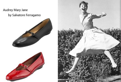ferragamo audrey hepburn flats
