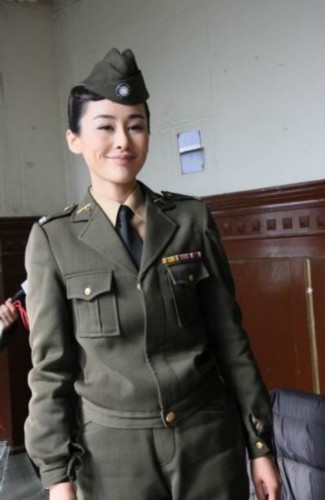 组图:台军女兵的真实形象