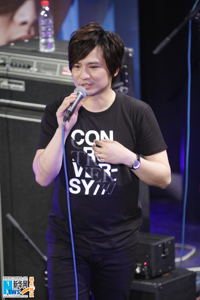 叶世荣加盟明星之城 摇滚老将不老音乐梦想(图)