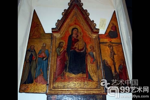 图片版权归原作者所有 失窃的十四世纪木板画-图片版权归原作者所有
