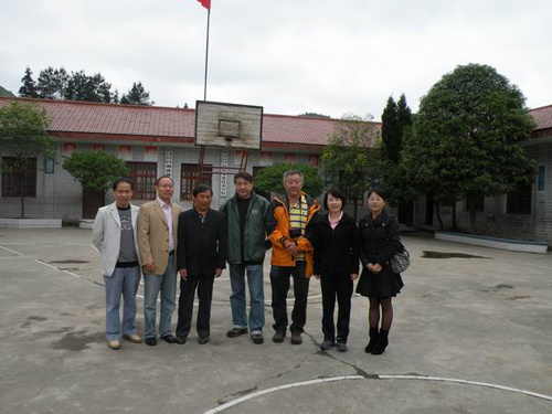 回访遵义市汇川区泗渡镇双仙小学