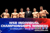 图文：WSB拳王争霸赛85KG级 五名奥运幸运儿