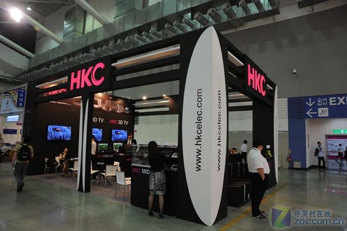 HKC在今年台北COMPUTEX的展台