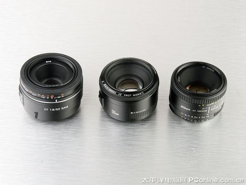 三大品牌50mm F1.8镜头
