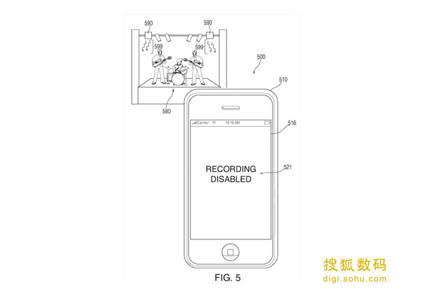 苹果红外传感器专利曝光 可禁用手机录像功能