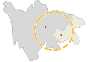 成渝一体重庆市:万州,涪陵,渝中,大渡口,江北,沙坪坝,九龙坡,南岸