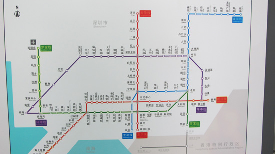 深圳地铁1号线续建段15日开通 罗湖到机场9元
