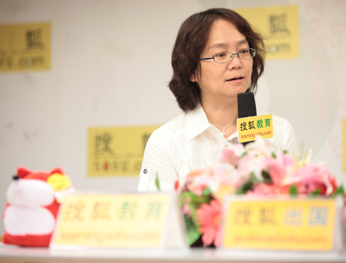 北京国际教育博览会组委会办公室副主任耿捷