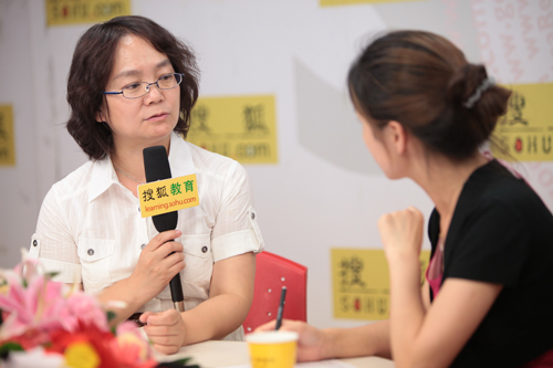 北京国际教育博览会组委会办公室副主任耿捷