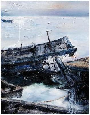 刘鑫风景油画欣赏 收藏油画艺术里的春天