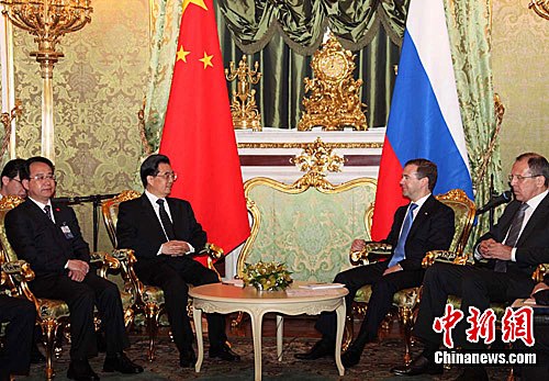 中俄元首签关于当前重大国际问题联合声明(图