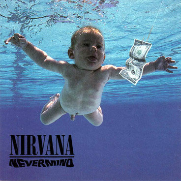 nirvana(涅盘)乐队1991年的经典专辑《nevermind》