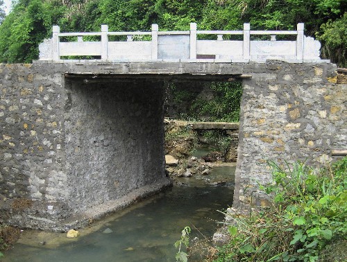 溪桥工程公益项目已建便民桥(组图)