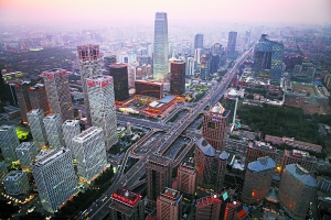 乘坐北京公安警用直升机,从空中航拍北京壮景