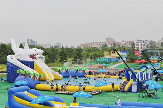 卡酷大型水上游乐主题季登陆北京太阳宫公园(组图)-搜狐滚动