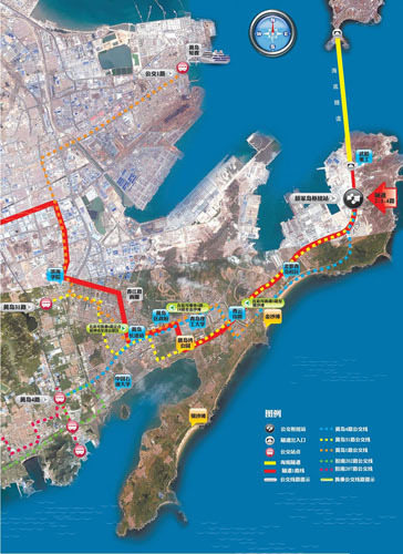 媒体新闻滚动_搜狐资讯    青岛胶州湾隧道开通了,想去开发区和胶南图片