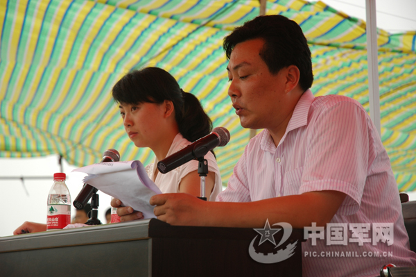 新野县人武部开播防汛科学知识讲座(图)