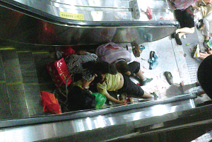 北京地铁4号线事故1死30伤