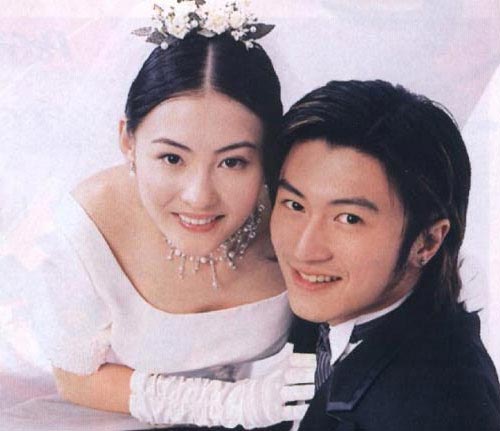 张柏芝和谢霆锋的婚纱照(3)