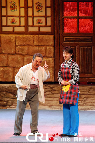 二人台《花落花开》亮相全国现代优秀剧目展演(组图)