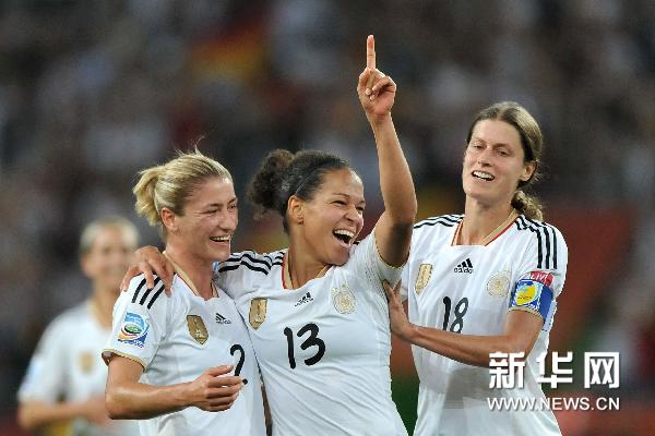 女足世界杯:德国胜法国 双双晋级[组图]