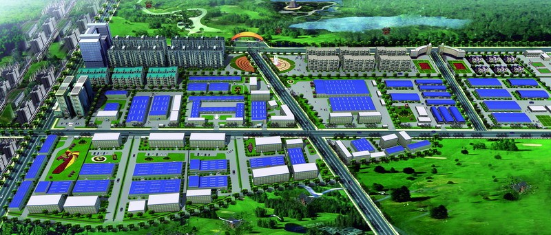 渭滨科技工业园一期规划图