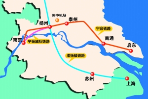 宁扬城铁:扬州半小时到南京(图)