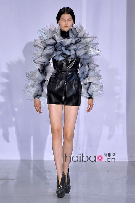 iris van herpen 2011秋冬高级定制秀,不可思议的立体感传递源于