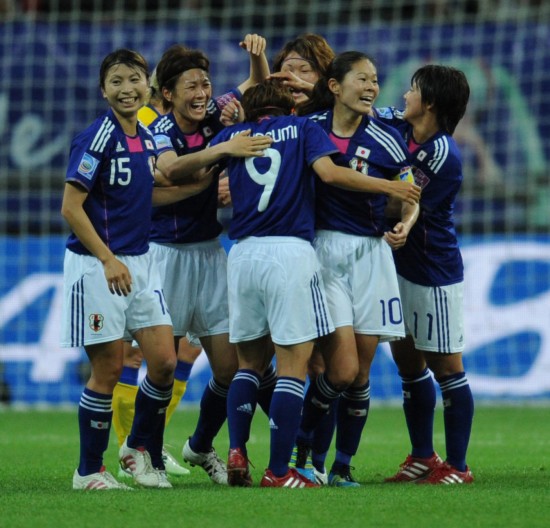 女足世界杯日本晋级决赛(组图)