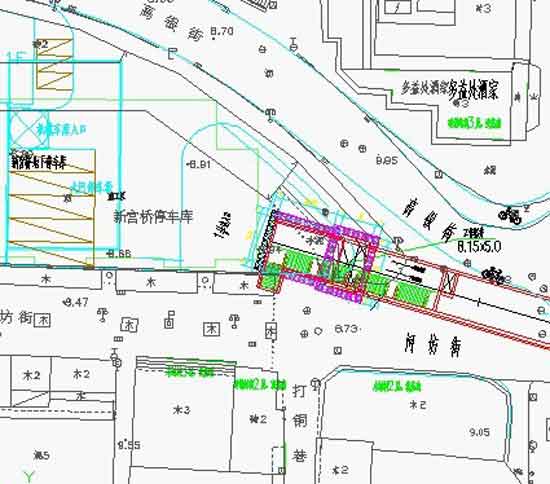 点击进入河坊街地道平面图.