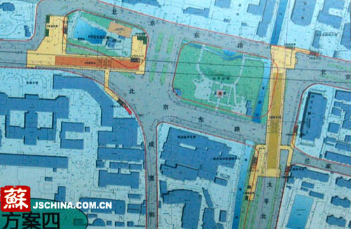 南京地铁市政府站拟建和平公园内 需移树303棵