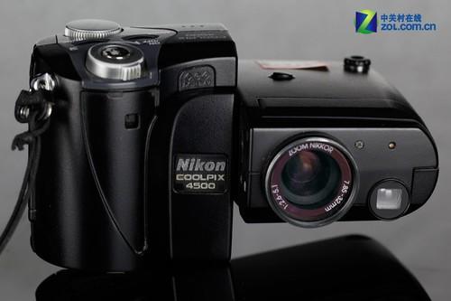 尼康coolpix4500,尼康coolpixp7000 媒体新闻滚动_搜狐资讯 尼康coolpix4500的两节式旋转机身设计是