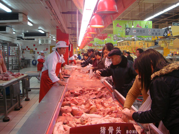 济南猪肉价格基本稳定 部分出现下跌迹象(图)-搜狐滚动