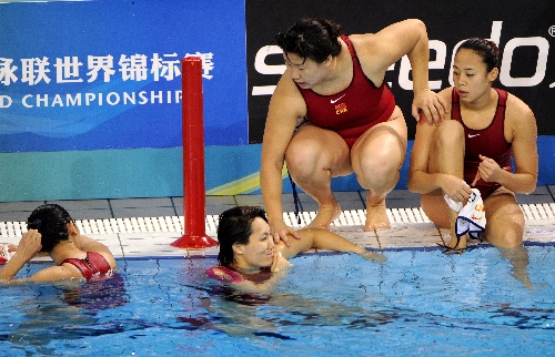 亚军:中国队员图文获体育中国队水球失落-搜狐女子jj举重比赛图片