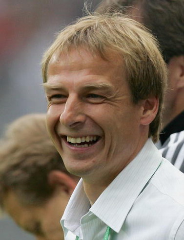 前德国国家队主教练尤尔根-克