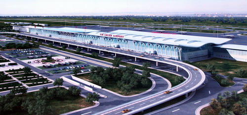 快速发展中的宁夏银川河东机场图片