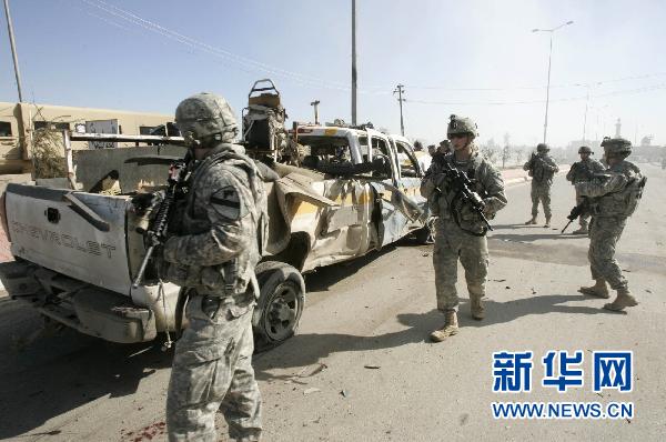 近六成美军装备撤离伊拉克(图)