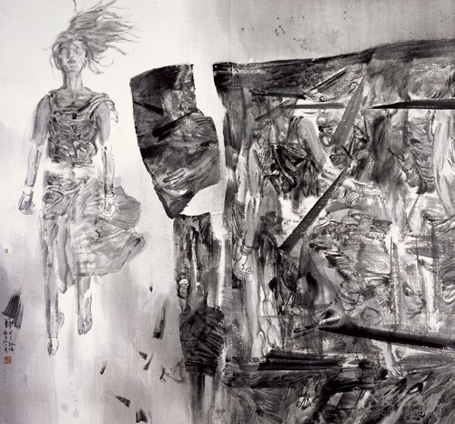 画家张江舟作品