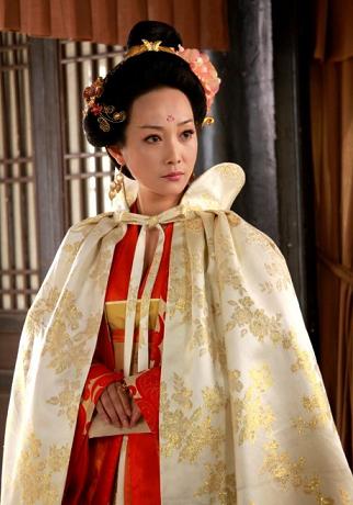 蒋林静在《武则天秘史》中出演王皇后