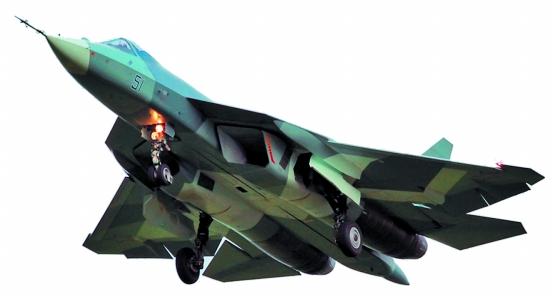 俄公开展示第五代战机(图)
