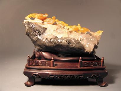 2011中国工艺美术大师寿山石雕珍藏品展(图)