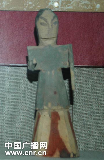 木佣,公元4—5世纪,吐鲁番阿斯塔那墓地出土