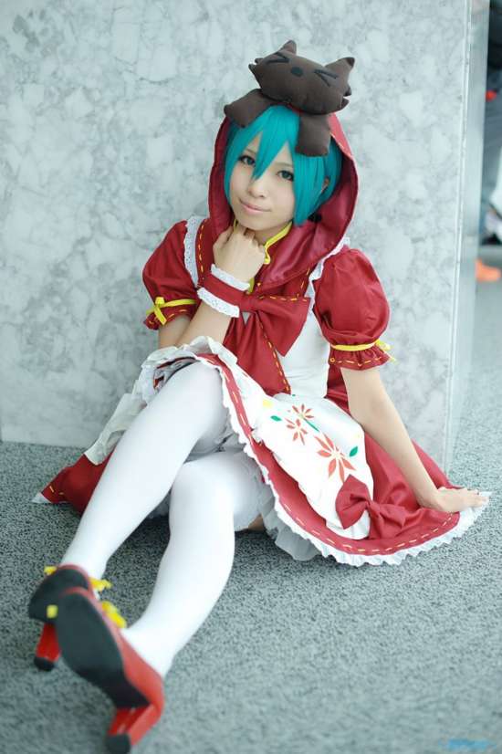 双初音未来萌力比拼 精彩cosplay组图