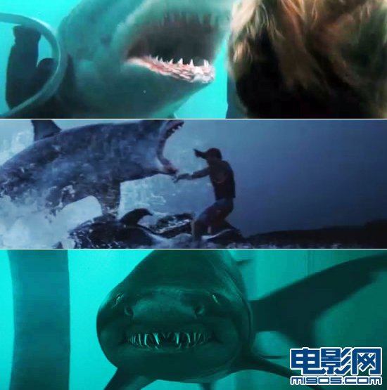 《鲨鱼惊魂夜3d》曝新照 比基尼美女成鲨鱼甜点(组图)