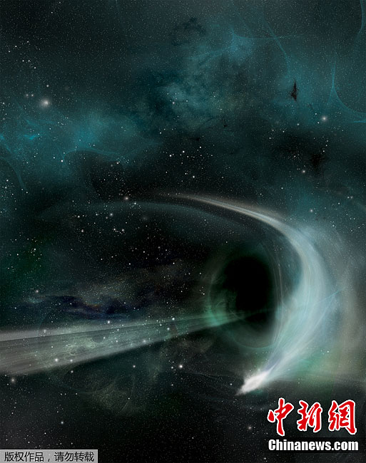 黑洞吞噬恒星过程曝光(组图)