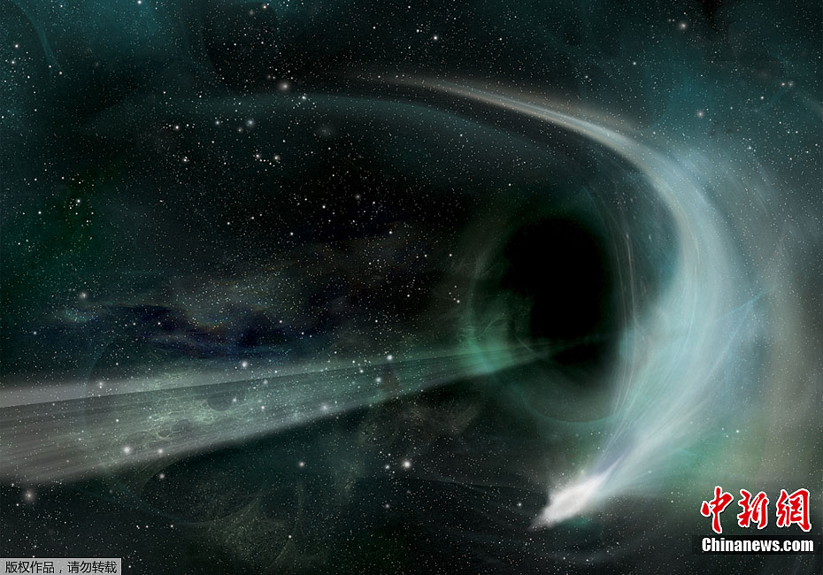 黑洞吞噬恒星过程曝光(图)