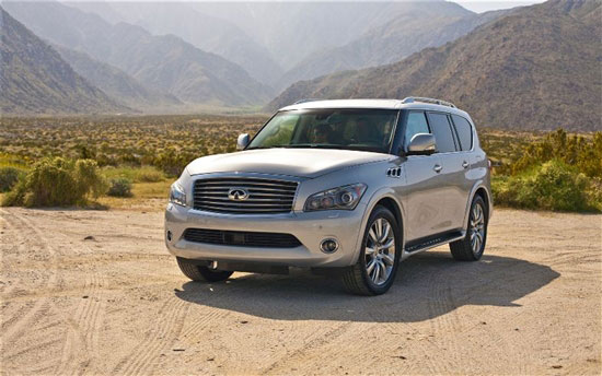 太让人着迷 海外试驾2011款英菲尼迪qx56 高清图片