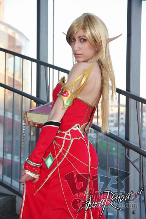 无可挑剔 真正的《魔兽世界》血精灵完美cos