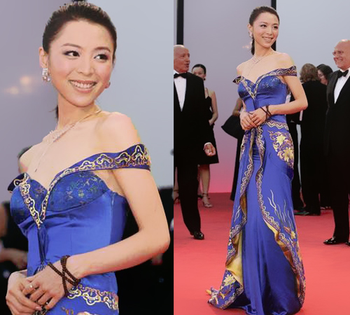 华语女星袒胸露背成焦点 盘点往年威尼斯中国女星