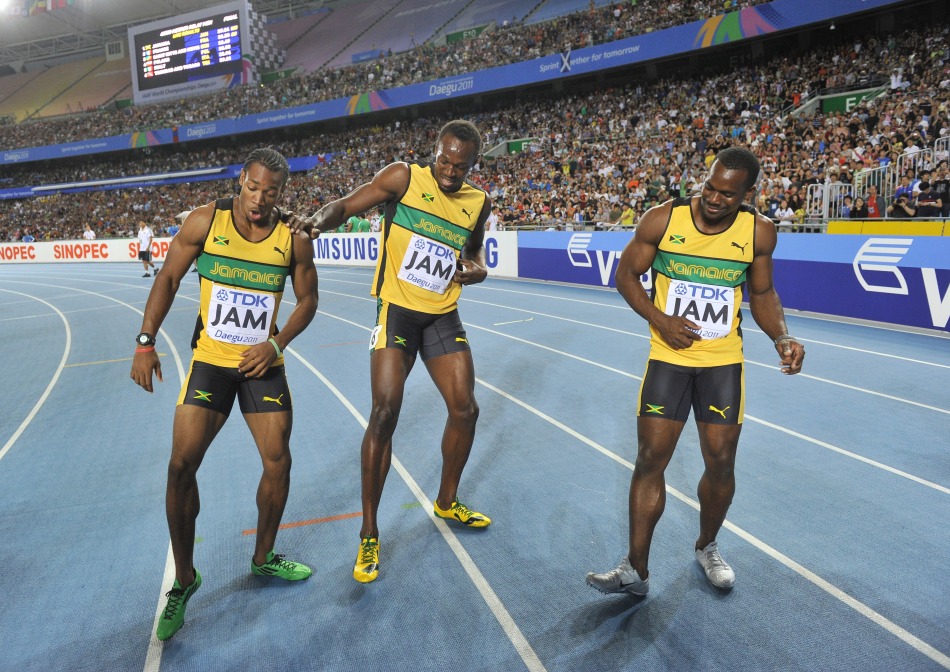 世锦赛男子4x100米接力 牙买加队破纪录夺冠(
